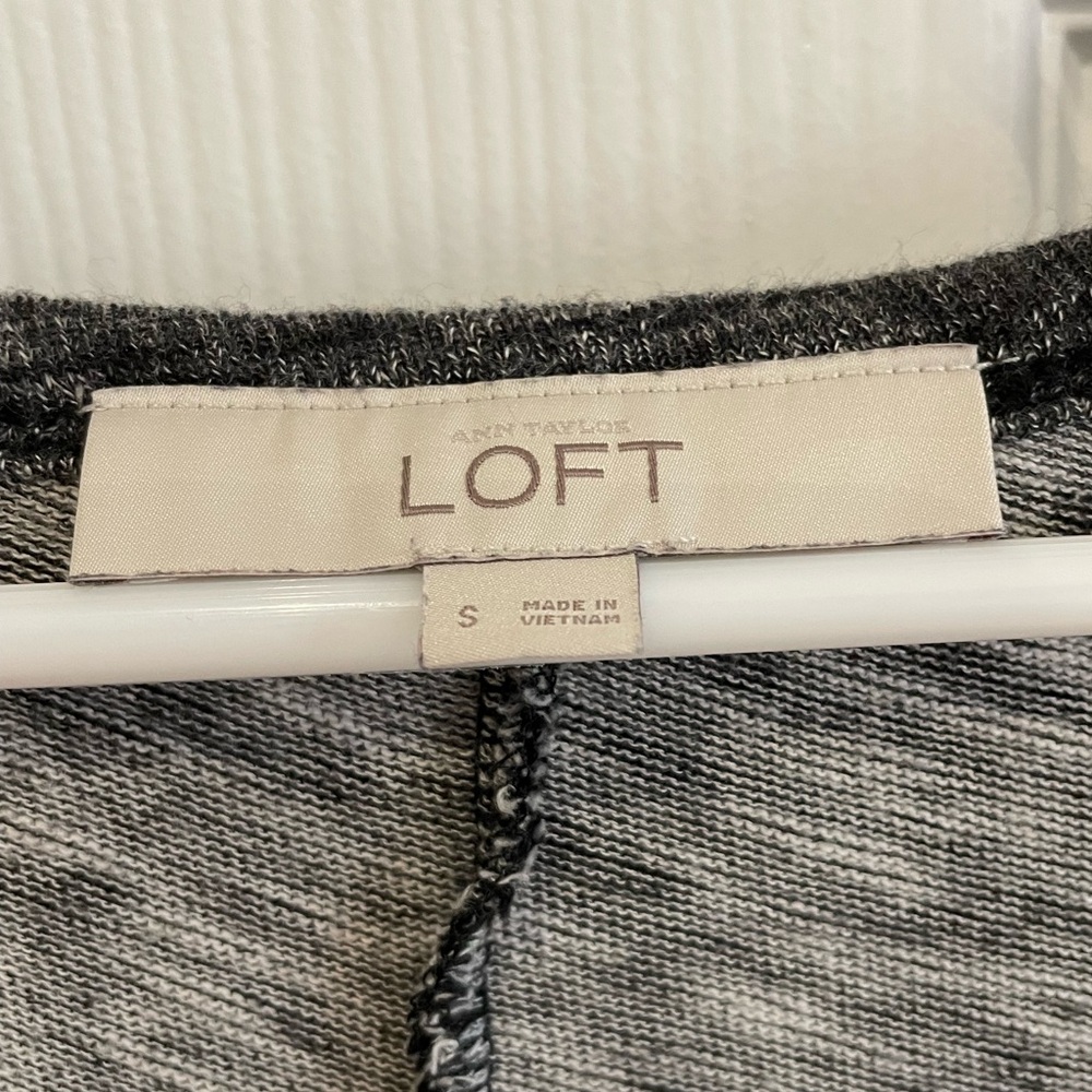Loft Grey Drawstring Dress - Picture 3 of 3